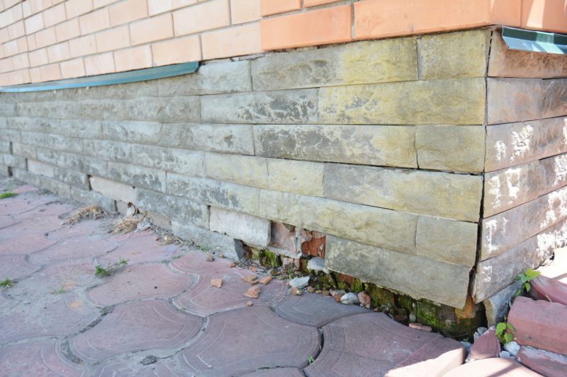 Damaged Stone Veneer